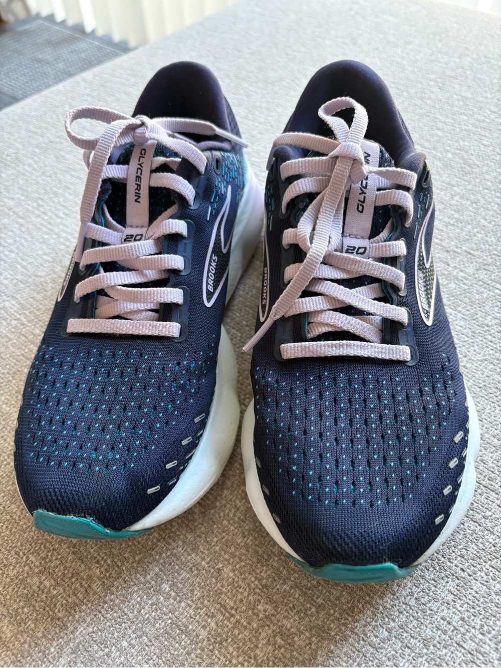 Brooks Women's Glycerin 20 Running Shoes - Navy